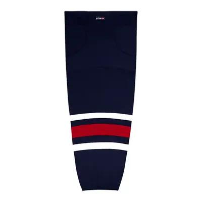 Navy striped Kobe K3G hockey socks